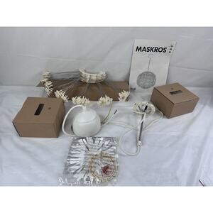 IKEA MASKROS 22" Dandelion Snowflake Pendant Light Design 701.904.50 2009